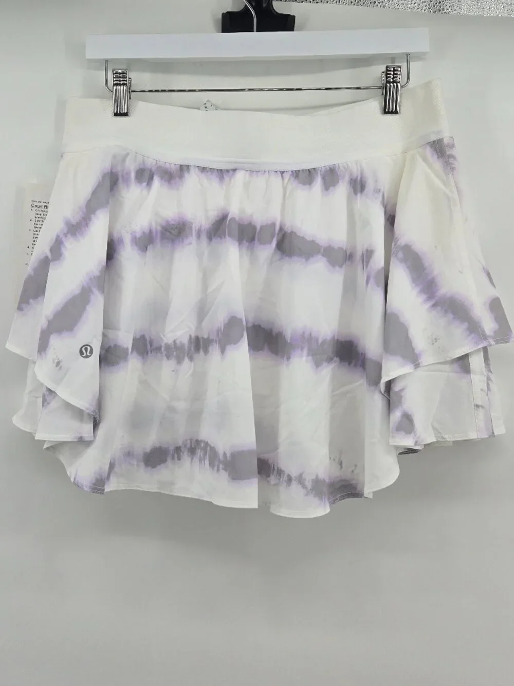 NWT Lululemon Court Rival High-Rise Skirt - 12 Transverse Lilac Multi
